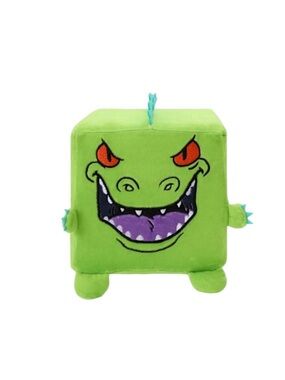 RUGRATS REPTAR CUBE-IMALS PLUSHIE, 6" CUBE by RMS
